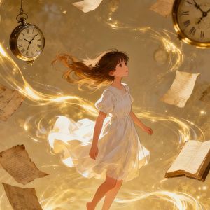 跌落时光里的女孩