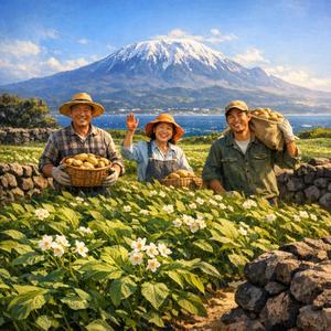 통일감자 제주를 살리다 (Happy King Saved Jeju)