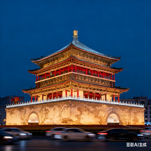 《西安人的夜》