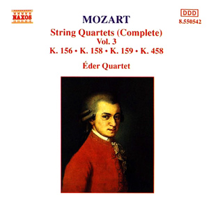 String Quartet No. 5 in F Major, K. 158:II. Andante un poco allegretto
