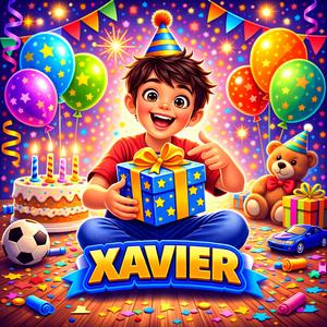 Happy Birthday Xavier