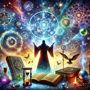 Magician's Ritual: The moment when the door of space and time opens（魔術師の儀式：時空の扉を開く瞬間）