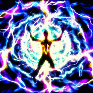 Neon Shadows Dancing on Quantum Strings