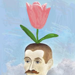 ピンクのチューリップ