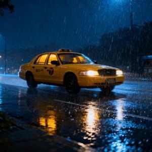 雨夜出租车