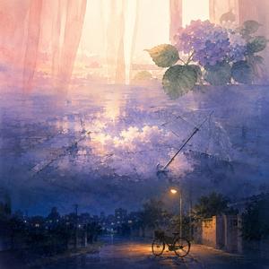 夕立のあと