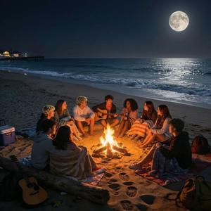 Beach Bonfire