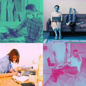 温和在家工作梦想