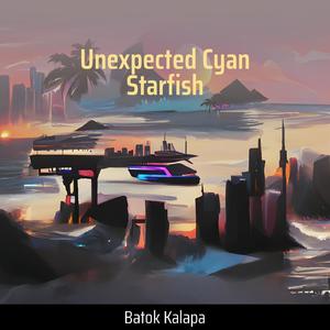 Unexpected Cyan Starfish