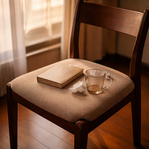 イスと心の距離が近すぎる