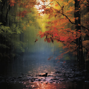 River's Soothing Rain Rhythms