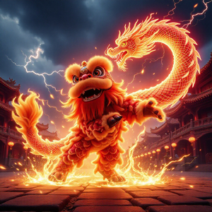 Lion Dancing Like a Dragon