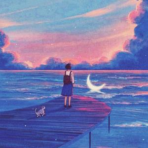 日暮 谧海 繁星 .