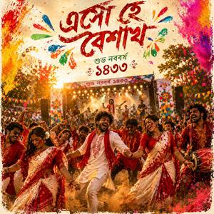 এসো হে বৈশাখ। Esho he baishakh