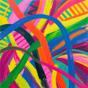 ビルの上では シャンパンの光