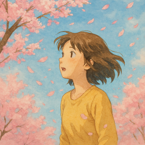 벚꽃 바람에 설렘