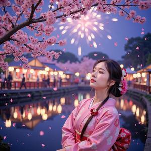 さくらリフレイン電光花火