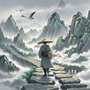一蓑烟雨