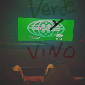 Verde y vino