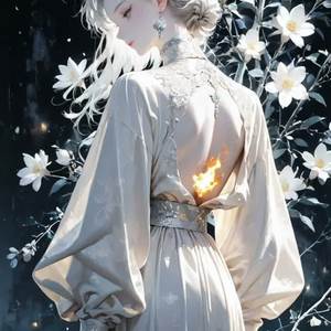 白い炎 ─ 白木蓮 ─ by 桜子