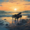 Coffee Shop Piano - Piano in Rainbow Shades