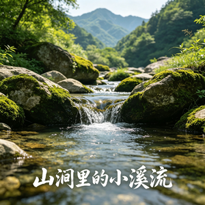 山涧里的小溪流