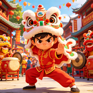 醒狮摇摇乐
