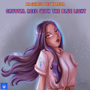 Crystal Reed with the Blue Light