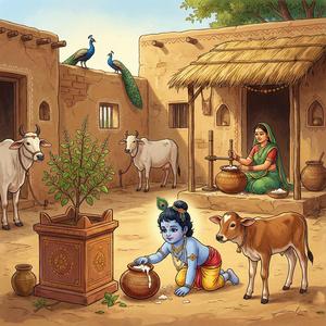 गोकुल का वो प्यारा आंगन