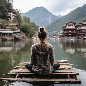 La Música Para La Relajación Junto Al Agua