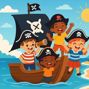 Klangpiraten Nova – Die Schatzinsel | Abenteuerlied für Kinder mit Piratenschiff & Rhythmus