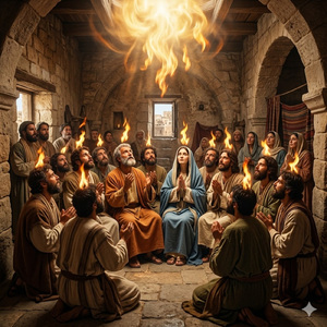 Pentecostés. Fuego y Espítitu.