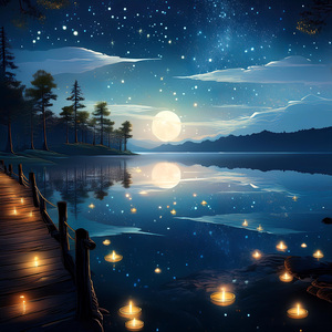 Las Relajantes Vibraciones Nocturnas Fluyen