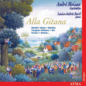 Vocalise-etude, "Alla gitana":etude - Alla Gitana (arr. for clarinet and piano)