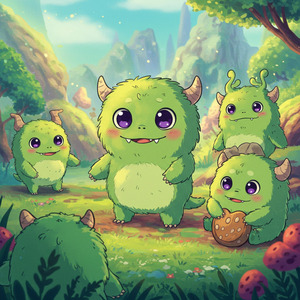 モンスターのかくれんぼ