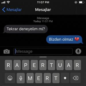 BİZDEN OLMAZ