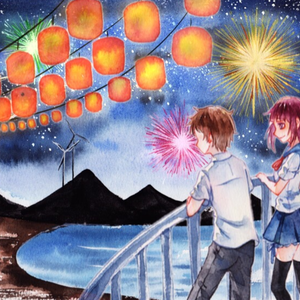 打上花火（中文）（Cover 米津玄师，DAOKO；中文版：祈Inory，红石榴）