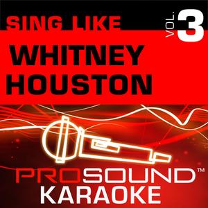 Just The Lonely Talking Again (Karaoke Lead Vocal Demo) [In the Style of Whitney Houston]
