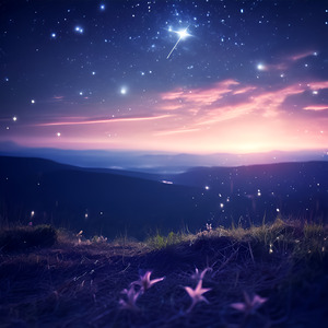 流れ星へ願い事を