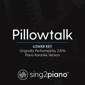 Pilowtalk (Lower Key) [Originally Performed By ZAYN] (Piano Karaoke Version)