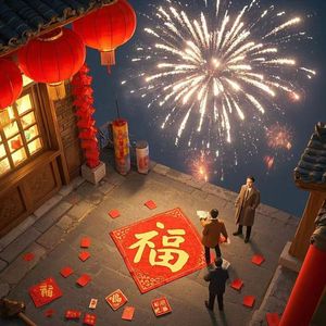 新年福满堂