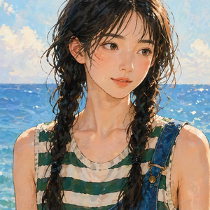 《薄荷色海风》