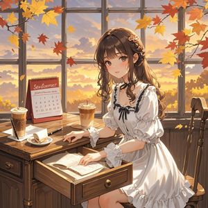 九月的信笺_竹影清风
