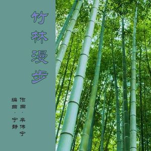 《竹林漫步》