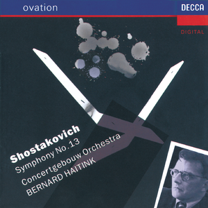 Symphony No.13, Op.113"Babi Yar":4. Largo - "Fears"
