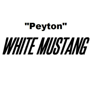 White Mustang
