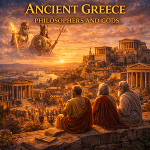 Socrates Walks Through Athens