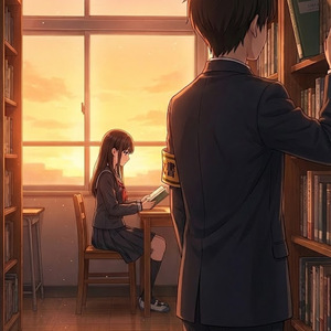 背表紙のデカルコマニー by YunYun