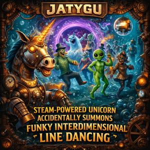 Rusty Android Cowboy Competes In Extremely Competitive Spoon Olympics