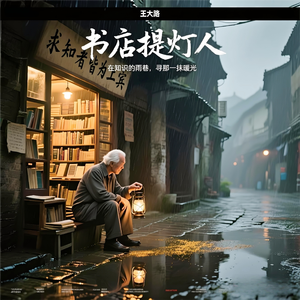 书店提灯人